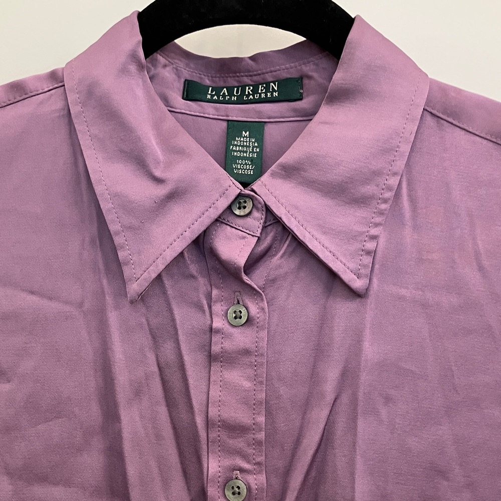 Lauren Ralph Lauren Lavender Top